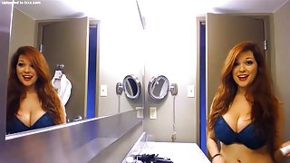 Sexy Busty Girl Tessa Fowler webcam show 5