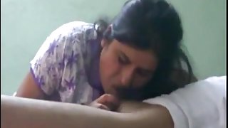 Cute Bhabhi Sucking Lover Cock