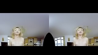 Anny Aurora in a hot vintage housewife scene in VR