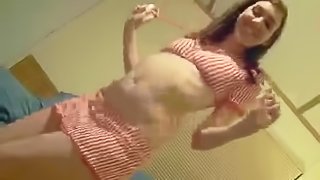Tanya stripping and dancing